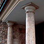 columns travertine